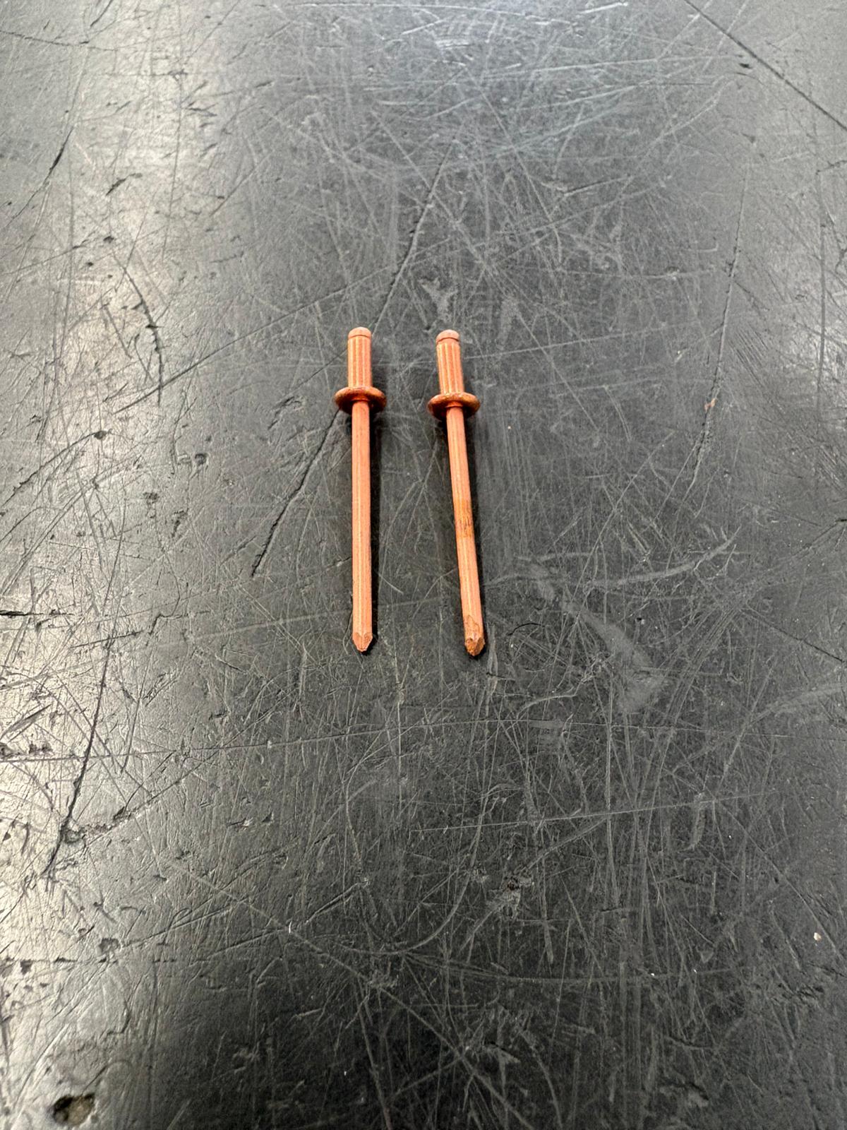 Rivetti in Rame 3,2x9 mm - Sacchetto da 100 pezzi